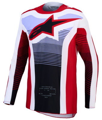 JERSEY TECHSTAR MAVEN RED/WH/B