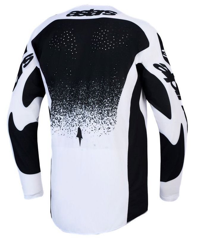 JERSEY TECHSTAR SWAN WHITE/BLA