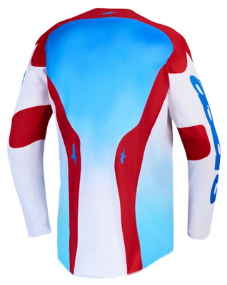 JERSEY RACER HUNT WHT/RED/BLU
