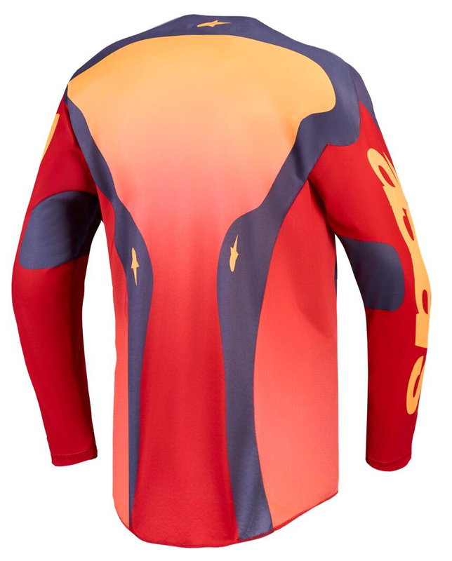 JERSEY RACER HUNT RED/CORAL M