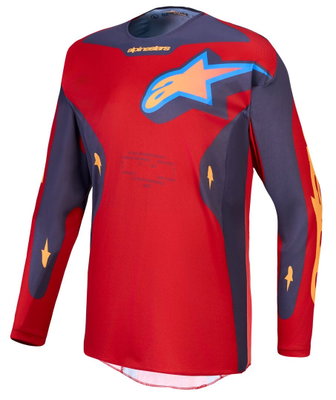 JERSEY RACER HUNT RED/CORAL XL