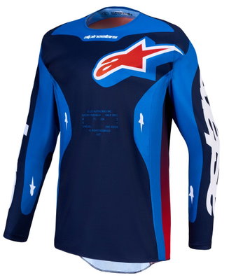 JERSEY RACER HUNT BLUE/RED XL