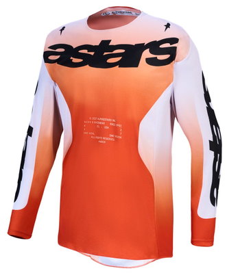 JERSEY RACER AMBER RED/LIL/BLK