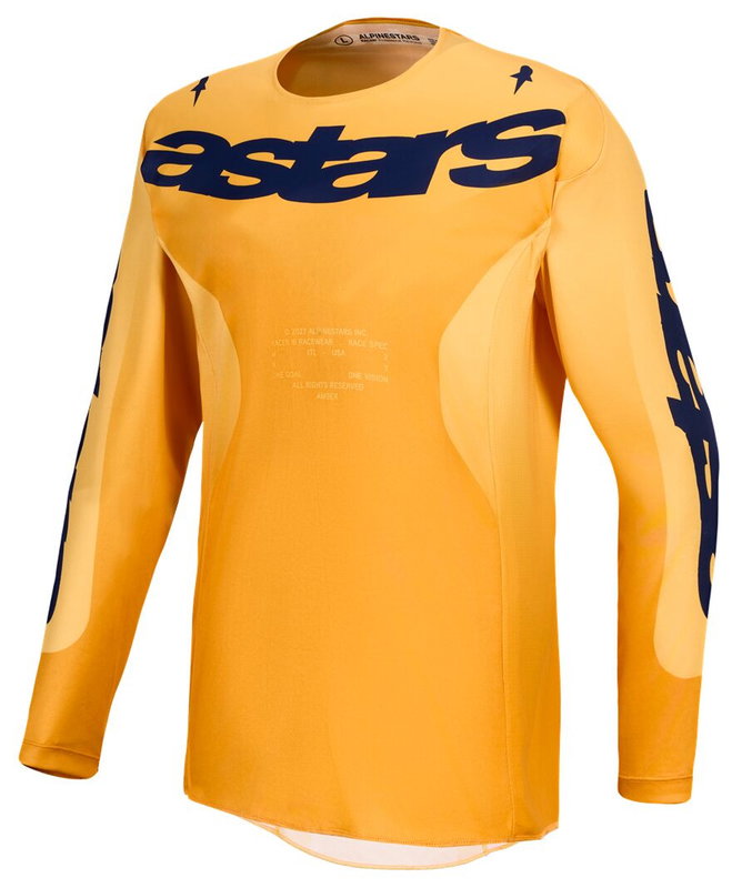 JERSEY RACER AMBER ORG/GLD/BLU