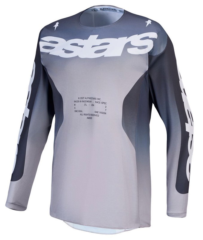 JERSEY RACER AMBER GRY/LIL S