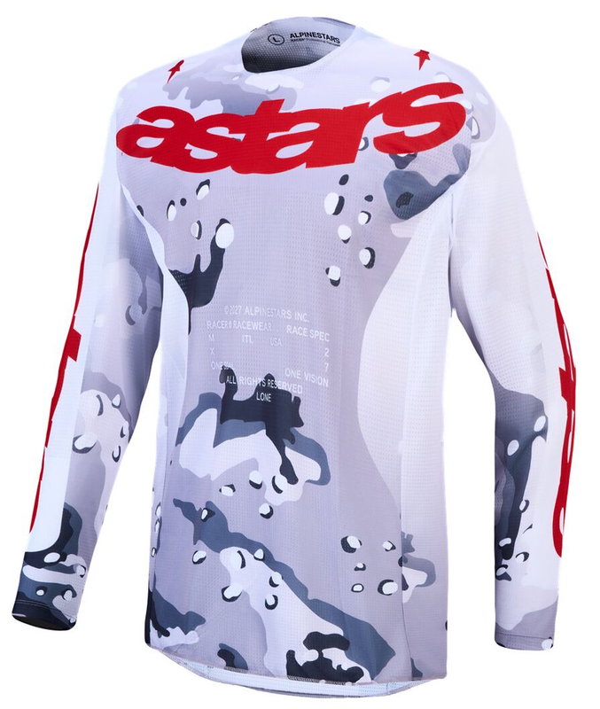 JERSEY RACER AIR LONE GY/CAM/W