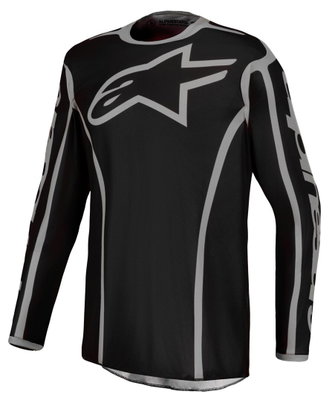 JERSEY FLUID APEX V2 BLK/SIL S
