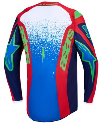 JERSEY FLUID DRAG BL/NV/RD/WH