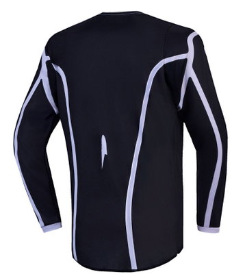 JERSEY YTH FLUID APEX V2 BLK/S