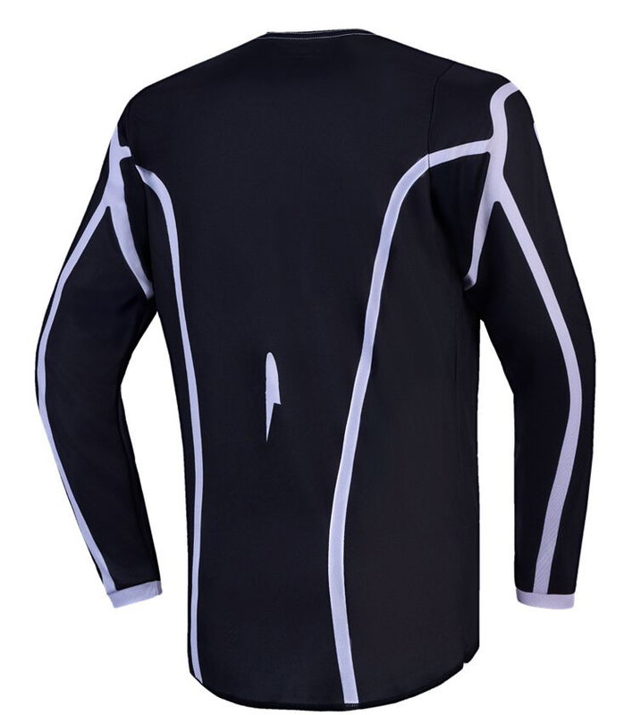 JERSEY YTH FLUID APEX V2 BLK/S