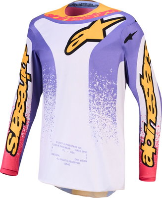 JERSEY YTH FLUID DRAG LIL/BLU/