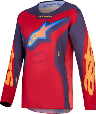 JERSEY YTH FLUID HUNT RED/CORA