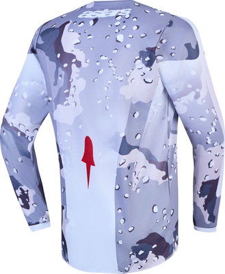 JERSEY YTH FLUID LONE CAM/WHT/