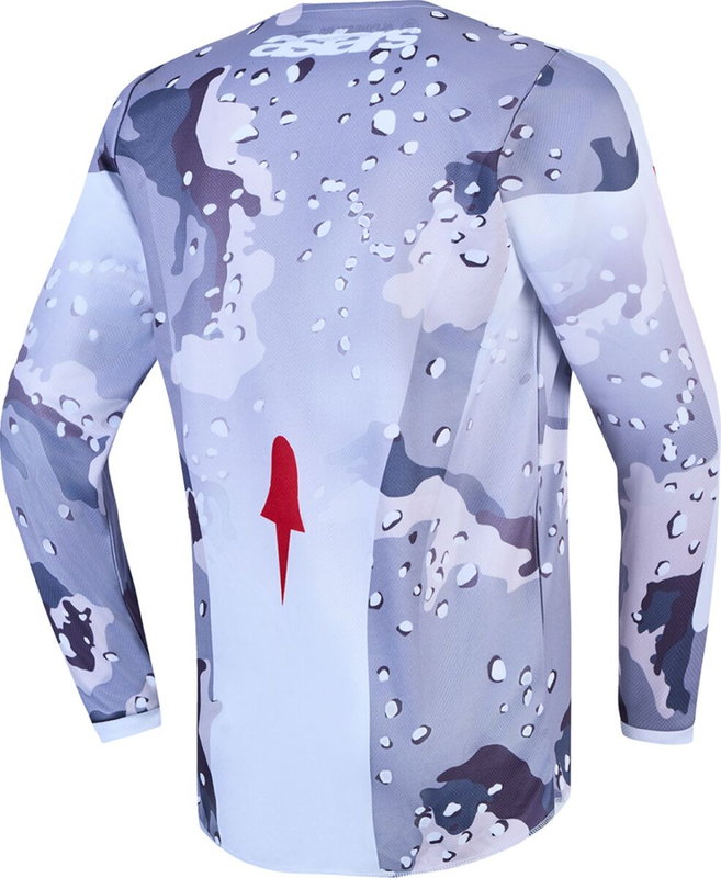 JERSEY YTH FLUID LONE CAM/WHT/