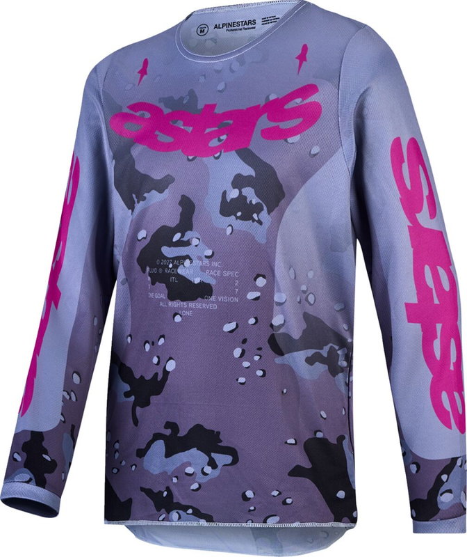 JERSEY YTH FLUID LONE GY/CAMO/