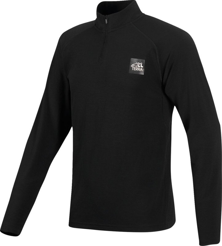 UNDERWEAR AT MERINO TOP LS BLA
