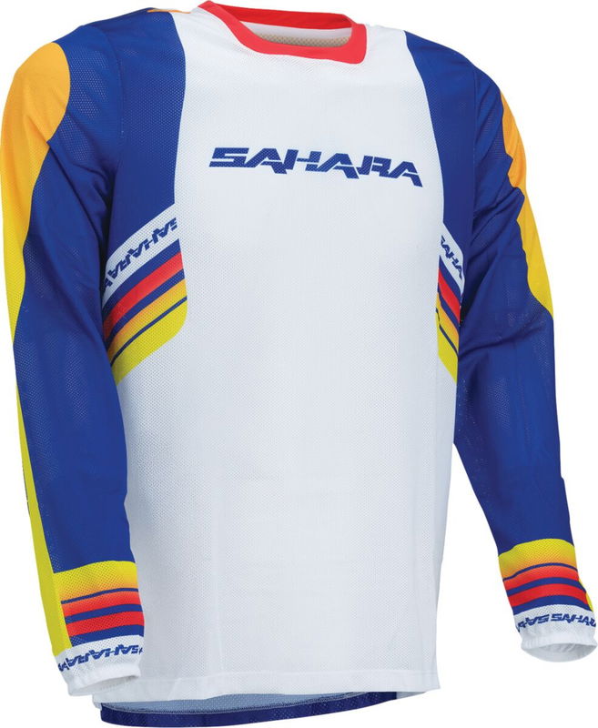 JERSEY SAHARA BLUE/ORANGE LG