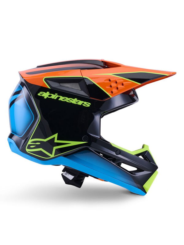 HELMET SM3 FRAY BLK/OR/YL L