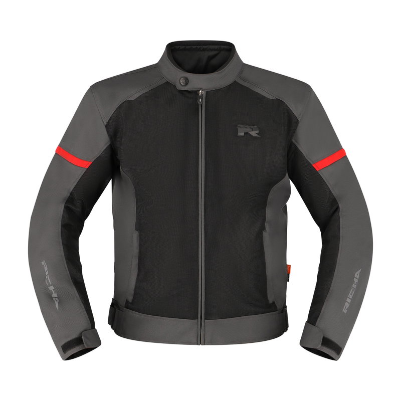 AUYAN WP JACKET grey red M