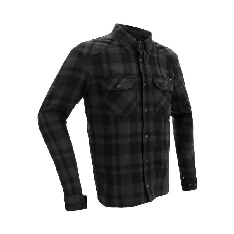 FOREST SHIRT BIG SIZE black/dark grey 12XL