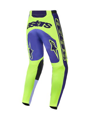 PANT RACER PORTL PURPLE/YEL 32