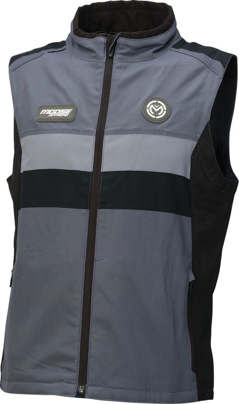 VEST MOTO MOOSE GRAY/BLACK XS