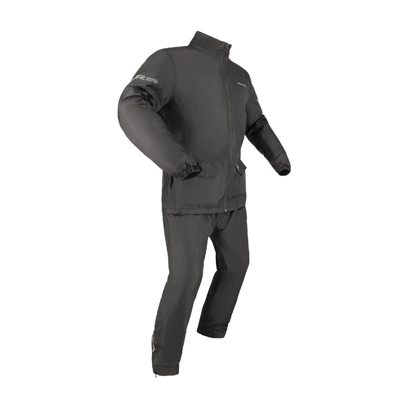 MONSOON RAINSUIT 2PCS black/yellow fluo 5XL