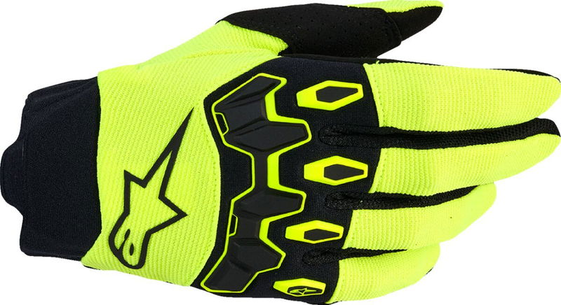 GLOVES FULL BORE V2 YEL/BLACK