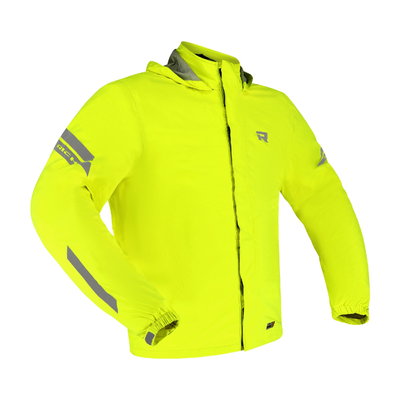 RAIN STRETCH 2L HOODIE yellow fluo 3XL