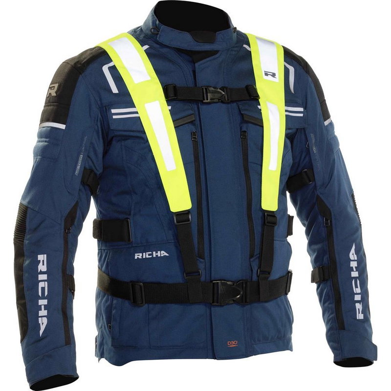 SAFETY BELT VEST yellow fluo 3XL