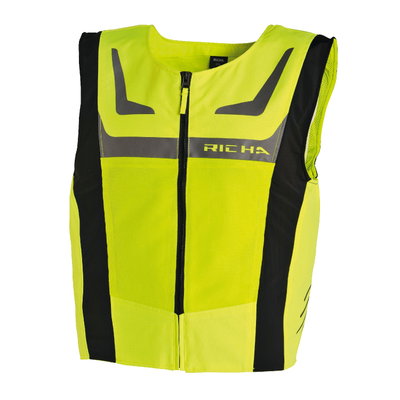 SAFETY MESH JACKET yellow fluo XL-2XL