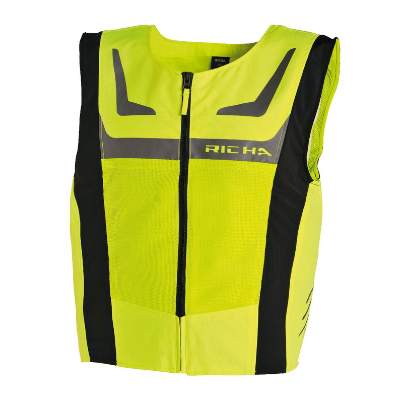 SAFETY MESH JACKET yellow fluo XL-2XL