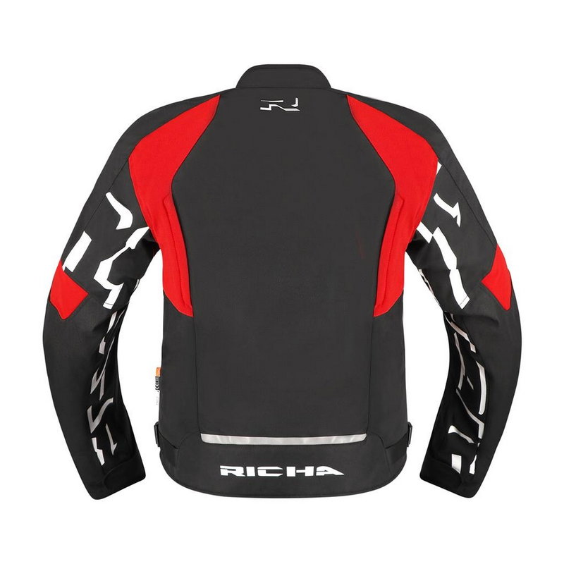 STRADALE TEX WP JACKET white/red 2XL