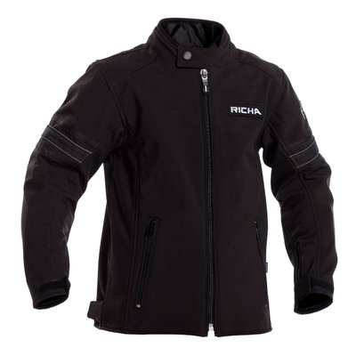 TOULON 2 SOFTSHELL JUNIOR JACKET black 128