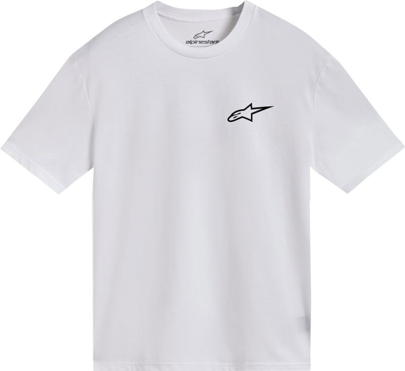 TEE SS CSF COMBO BACK WHITE/BL