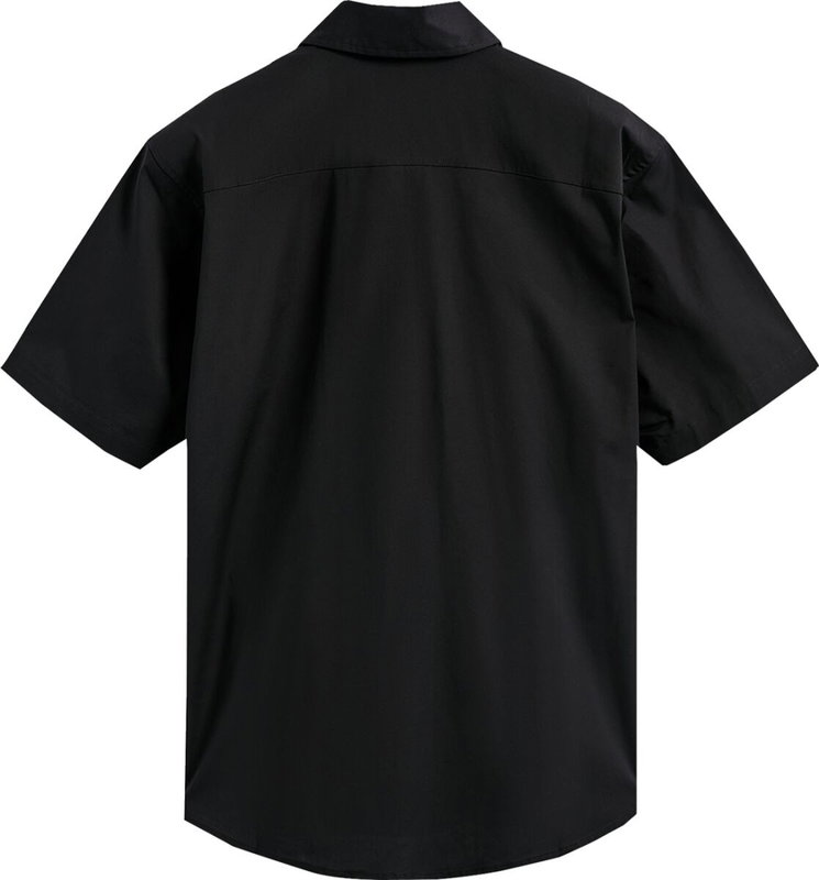TEE BUTTONED STRIVE WOVEN BLAC