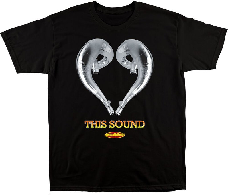 TEE LOVE THIS SOUND BLK M