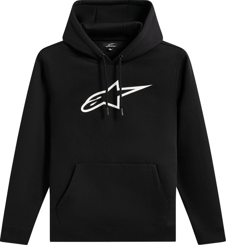 HOODIE PO AGELESS V3 BLACK/WHI