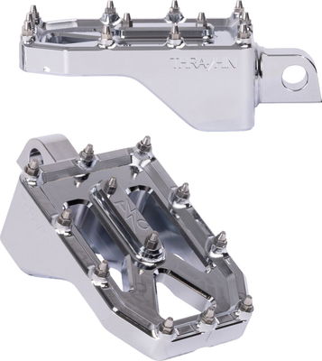 FOOTPEGS AGGRESSOR CHROME