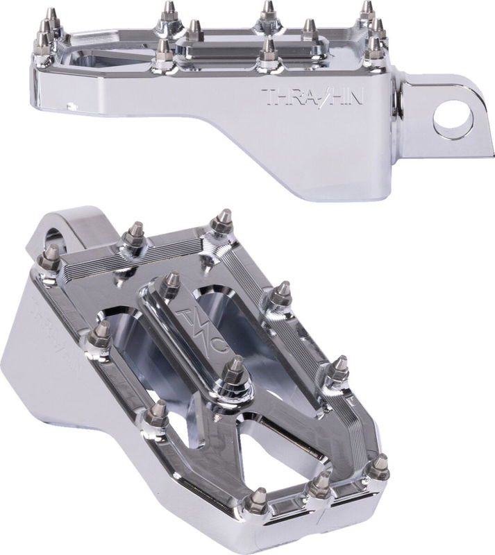 FOOTPEGS AGGRESSOR CHROME