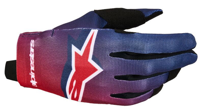 GLOVES YTH RADAR RED/BLUE XS