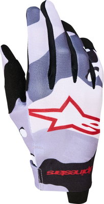 GLOVES YTH RADAR GRY/LIL/BLK M