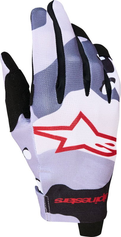 GLOVES YTH RADAR GRY/LIL/BLK M