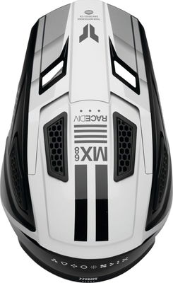 HELMET FLEET DEFY BK/WH LG