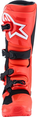 BOOT TECH 7 ENDURO RED FLUO BL