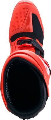 BOOT TECH 7 ENDURO RED FLUO BL
