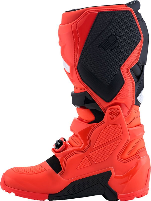 BOOT TECH 7 ENDURO RED FLUO BL