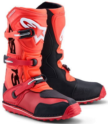 BOOT TECH T RED/FLUO BLACK 6