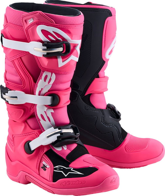 BOOT TECH7S PNK/BLK/WHT 6