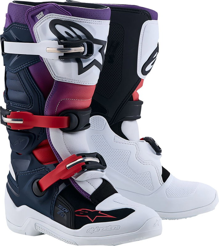 BOOT TECH7S DK BL/WHT/BLK 2